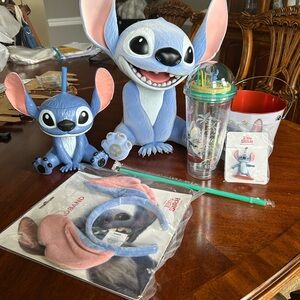 Stitch Collectible Figurines and Accessories Set